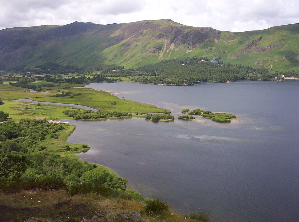 Real photograph of Derwentwater