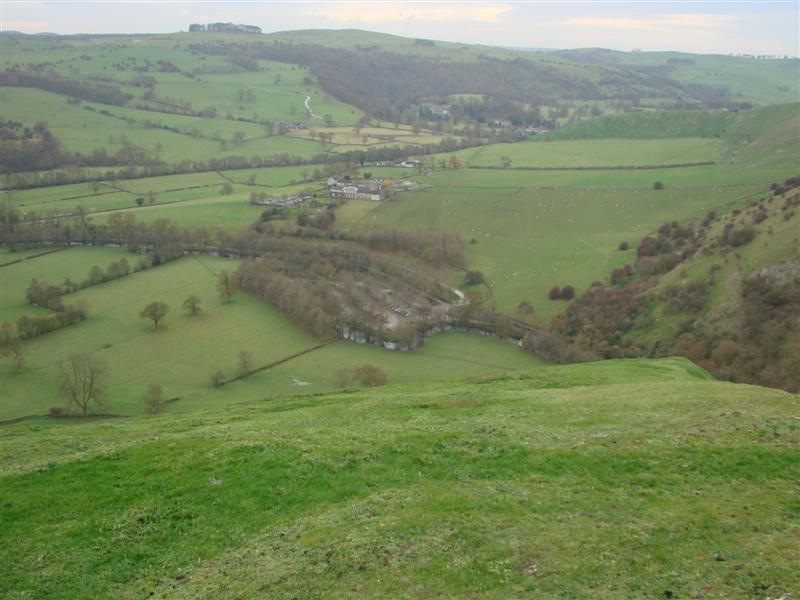 Real photograph of Thorpe Cloud