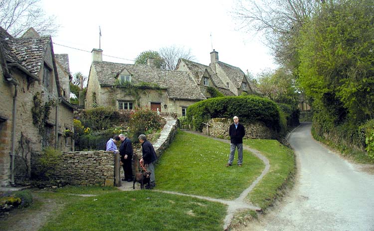 Real photograph of Arlington Row, Bibury
